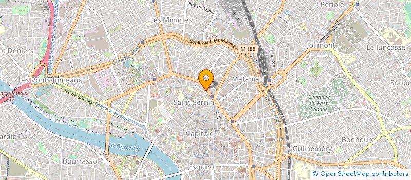 localisation de l'entreprise MADAME BEATRICE DESSEZ à TOULOUSE