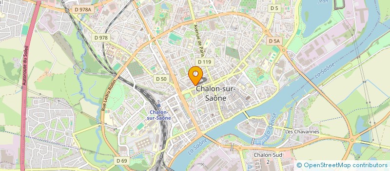localisation de l'entreprise MADAME BEATRICE DESVERGNE à CHALON-SUR-SAONE
