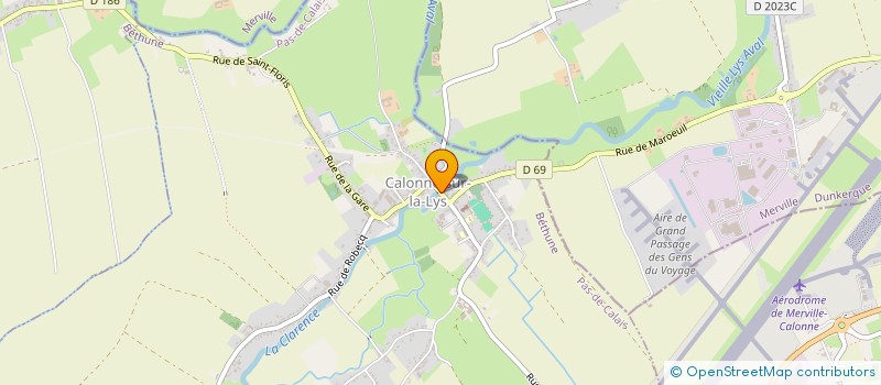 localisation de l'entreprise MADAME BEATRICE DETHOOR  SAINT-FLORIS