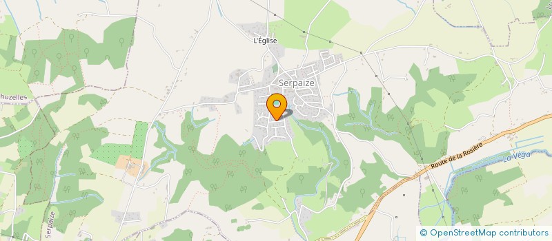 localisation de l'entreprise MADAME BEATRICE DETREZ  SERPAIZE