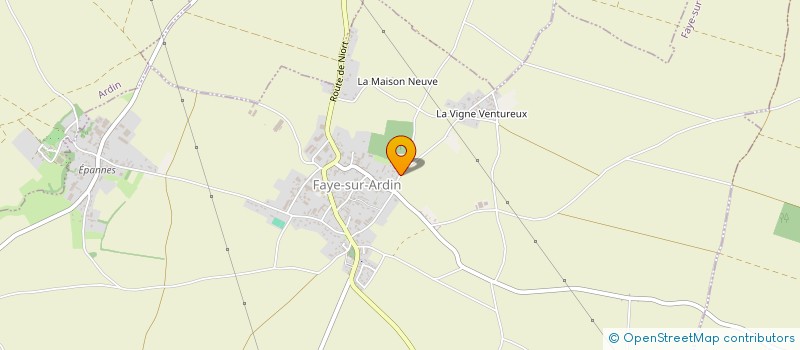 localisation de l'entreprise MADAME BEATRICE DEVAUX  ARDIN