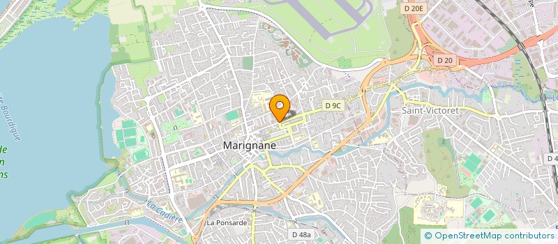 localisation de l'entreprise MADAME BEATRICE DEVICTOR à MARIGNANE