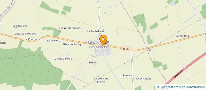 localisation de l'entreprise MADAME BEATRICE DEVILLERS  SAINT-NICOLAS-DES-MOTETS