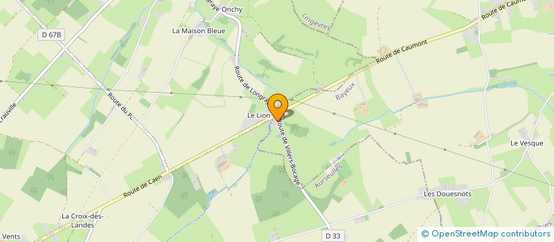 localisation de l'entreprise MADAME BEATRICE DIMANCHE  AURSEULLES