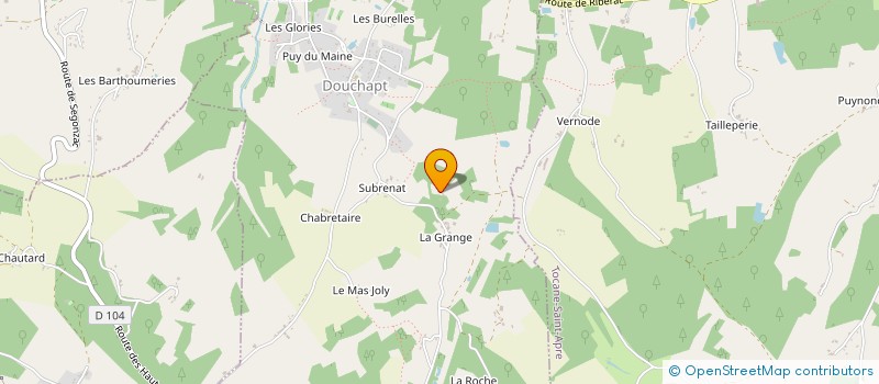 localisation de l'entreprise MADAME BEATRICE DOMINIQUE  LISLE