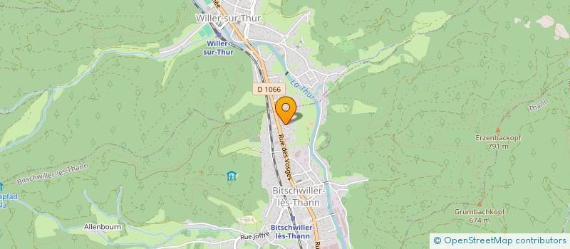 localisation de l'entreprise MADAME BEATRICE DONNIER  ASPACH-MICHELBACH