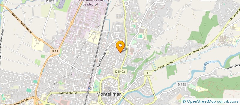 localisation de l'entreprise MADAME BEATRICE DOU  MONTELIMAR