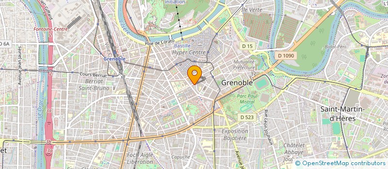 localisation de l'entreprise MADAME BEATRICE DOUTRIAUX à GRENOBLE