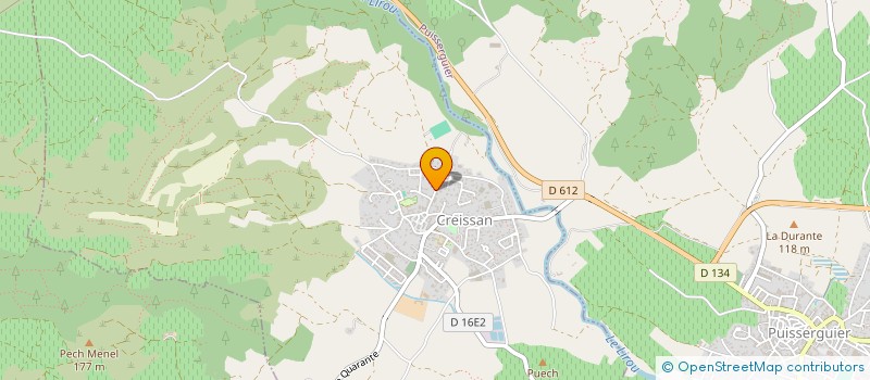 localisation de l'entreprise MADAME BEATRICE DOYEN  CREISSAN