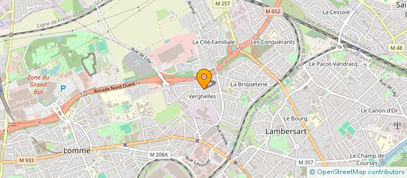 localisation de l'entreprise MADAME BEATRICE DRAPPIER à LAMBERSART