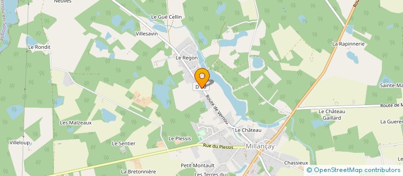 localisation de l'entreprise MADAME BEATRICE DUBOST à MILLANCAY