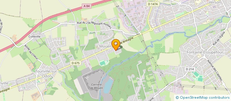 localisation de l'entreprise MADAME BEATRICE DUJARRIER  MOUEN