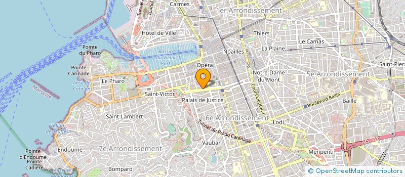 localisation de l'entreprise MADAME BEATRICE DUPUY  MARSEILLE