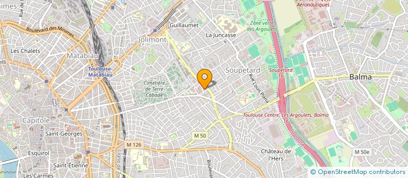 localisation de l'entreprise MADAME BEATRICE DZONGO à TOULOUSE