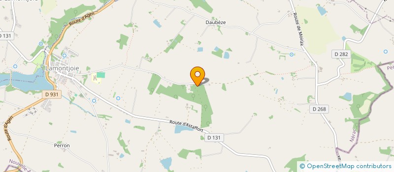 localisation de l'entreprise MADAME BEATRICE ECCHER  LAMONTJOIE