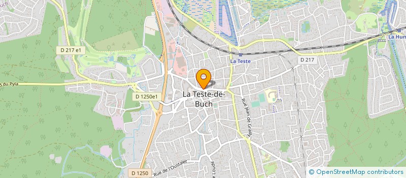 localisation de l'entreprise MADAME BEATRICE EDMOND à LA TESTE-DE-BUCH