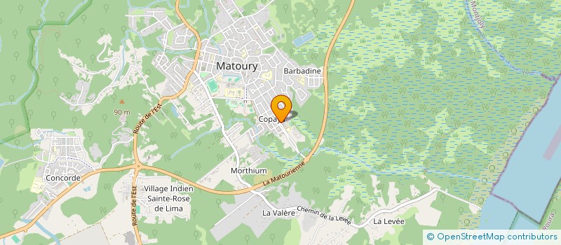 localisation de l'entreprise MADAME BEATRICE EDOUARD à MATOURY