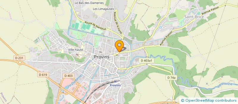 localisation de l'entreprise MADAME BEATRICE EHLINGER-GOLLY  PROVINS