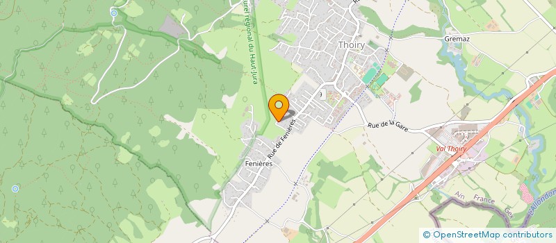 localisation de l'entreprise MADAME BEATRICE EPIFANIE  THOIRY