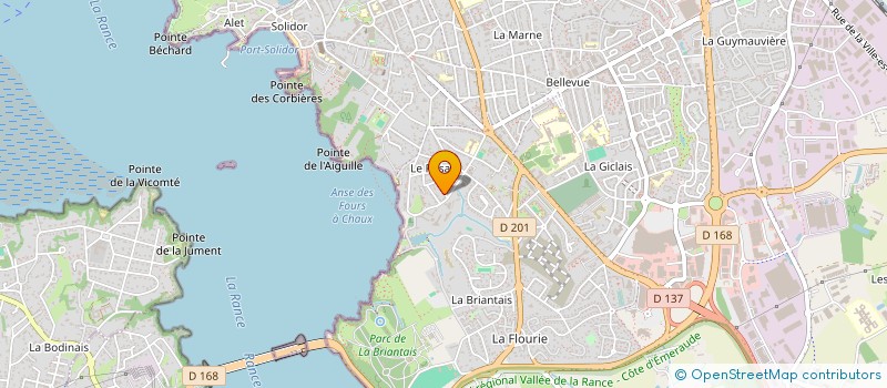 localisation de l'entreprise MADAME BEATRICE ERHEL  SAINT-MALO