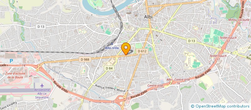 localisation de l'entreprise MADAME BEATRICE ESQUEVIN à ALBI