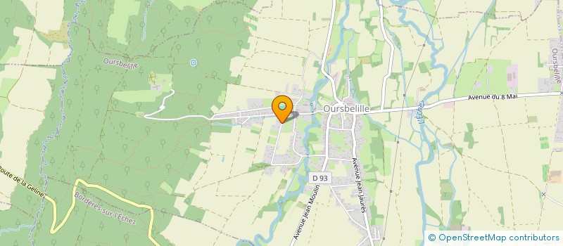 localisation de l'entreprise MADAME BEATRICE EUGENE  OURSBELILLE