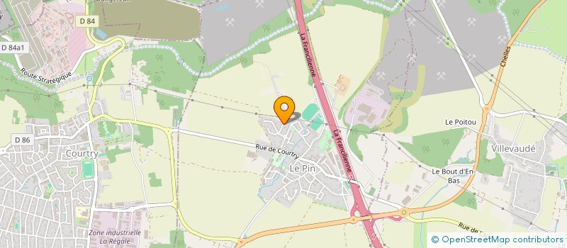 localisation de l'entreprise MADAME BEATRICE FABIGNON  LE PIN