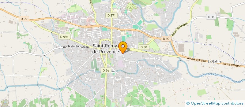 localisation de l'entreprise MADAME BEATRICE FERAUD à SAINT-REMY-DE-PROVENCE