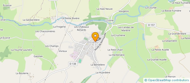 localisation de l'entreprise MADAME BEATRICE FIAULT  OISSEAU