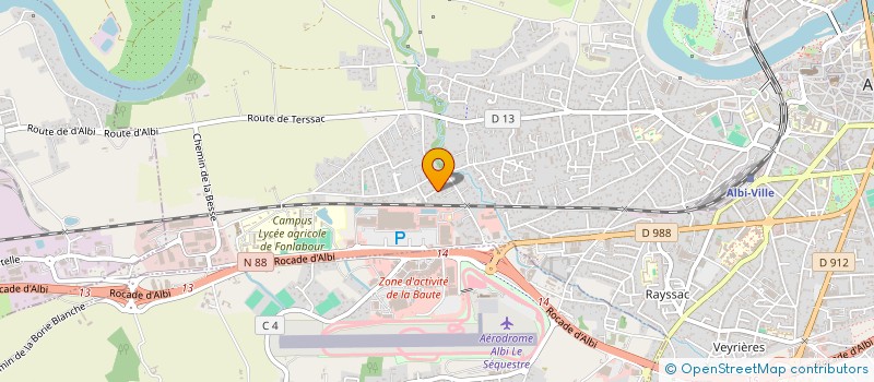 localisation de l'entreprise MADAME BEATRICE FIGUERAS à ALBI