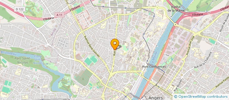 localisation de l'entreprise MADAME BEATRICE FLOCHLAY  ANGERS