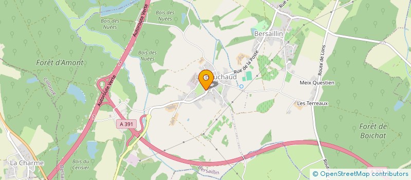 localisation de l'entreprise MADAME BEATRICE FLORIN  BERSAILLIN