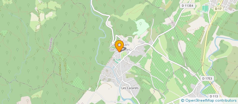 localisation de l'entreprise MADAME BEATRICE FOLLAIN  SAINT-JEAN-DE-CUCULLES