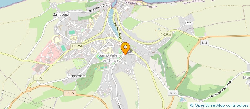 localisation de l'entreprise MADAME BEATRICE FONTAINE  SAINT-VALERY-EN-CAUX