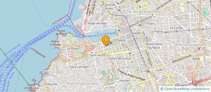 localisation de l'entreprise MADAME BEATRICE FOUCHARD à MARSEILLE