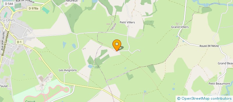 localisation de l'entreprise MADAME BEATRICE FOUGERET  NEURE