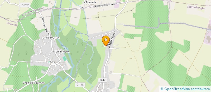 localisation de l'entreprise MADAME BEATRICE FOULONNEAU à JUILLAC-LE-COQ