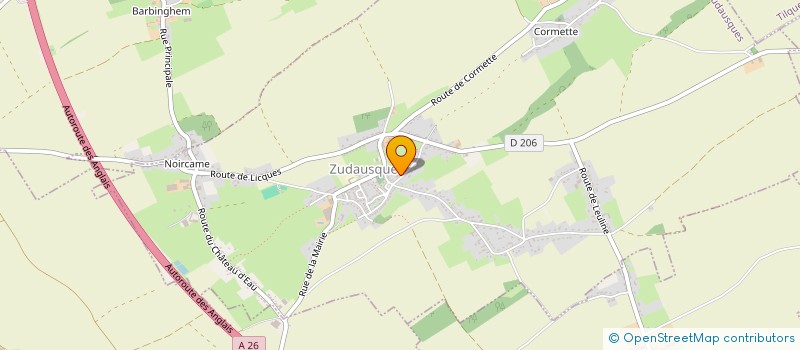 localisation de l'entreprise MADAME BEATRICE FOURNIER  ZUDAUSQUES