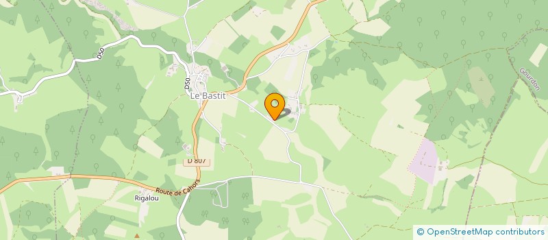 localisation de l'entreprise MADAME BEATRICE FRESCALINE  GRAMAT