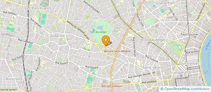 localisation de l'entreprise MADAME BEATRICE FREYTAG  BORDEAUX