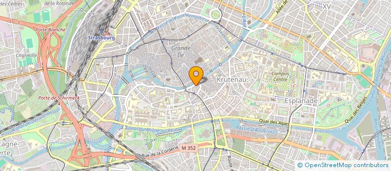 localisation de l'entreprise MADAME BEATRICE FRITSCH  STRASBOURG