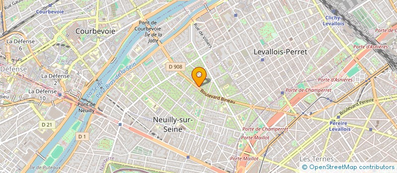 localisation de l'entreprise MADAME BEATRICE FROTIER DE LA COSTE-MESSELIERE à NEUILLY-SUR-SEINE