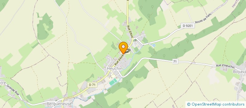 localisation de l'entreprise MADAME BEATRICE FRUCHART  HEUCHIN