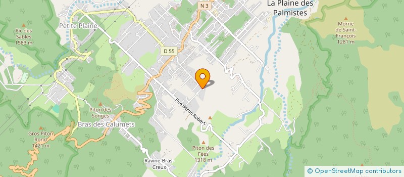 localisation de l'entreprise MADAME BEATRICE FULMAR  LA PLAINE-DES-PALMISTES