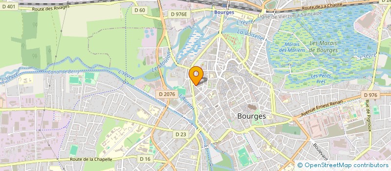 localisation de l'entreprise MADAME BEATRICE FUMOUX  BOURGES