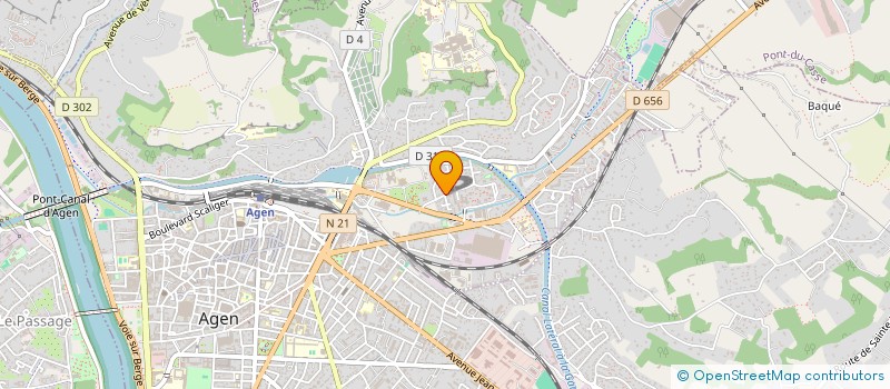 localisation de l'entreprise MADAME BEATRICE GABARD  AGEN