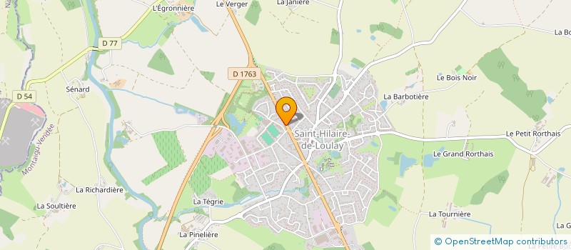 localisation de l'entreprise MADAME BEATRICE GANACHEAU à MONTAIGU-VENDEE