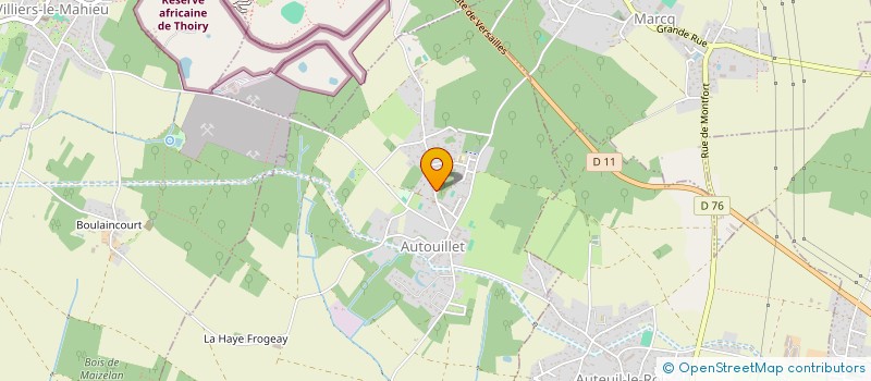 localisation de l'entreprise MADAME BEATRICE GARBAN  AUTOUILLET