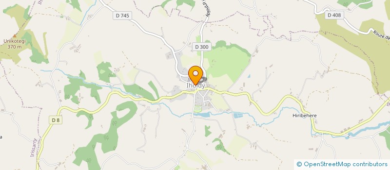 localisation de l'entreprise MADAME BEATRICE GARIADOR  IHOLDY