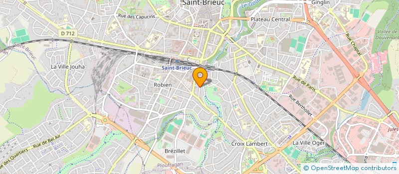 localisation de l'entreprise MADAME BEATRICE GARNIER à SAINT-BRIEUC